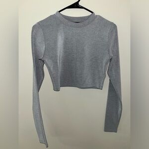 White Fox Long Sleeve Lounge Top